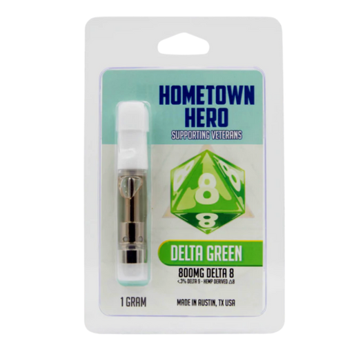 Hometown Hero Delta 8 THC Vape Cartridge