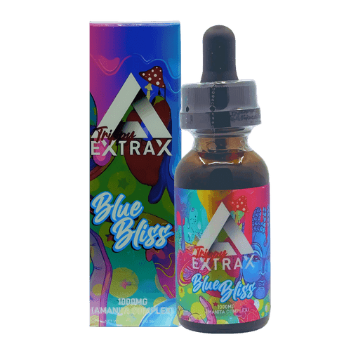 Trippy Extrax - Blue Bliss Tincture 1,000mg Amanita Complex