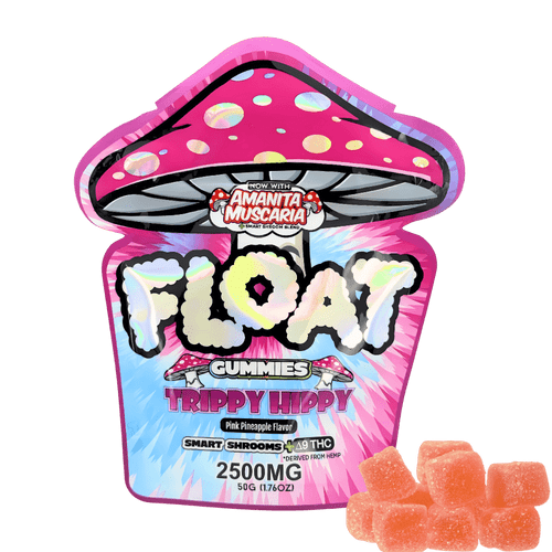 Float Trippy Hippy Smart Shrooms + THC Gummies