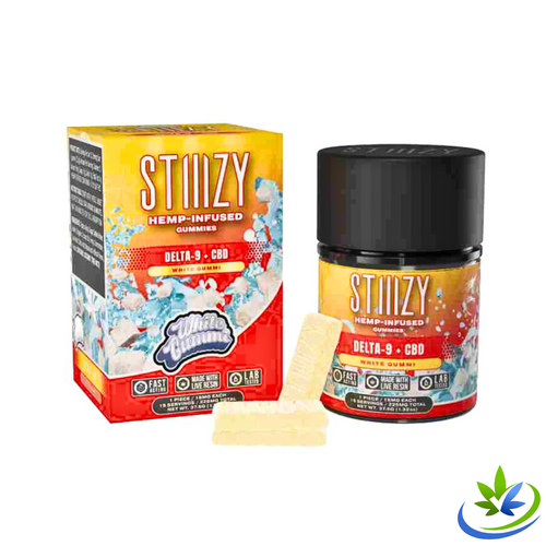 Stiiizy Delta 9 THC 225 mg 15-Pack | White Gummi