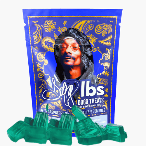 Dogg Lbs Blue Raspberry CBD + Delta-9 Gummies by Snoop Dogg