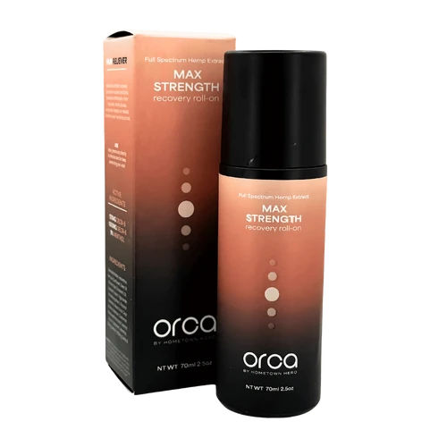 ORCA Recovery Roll-On 2.5oz Delta-8 Delta-9 menthol