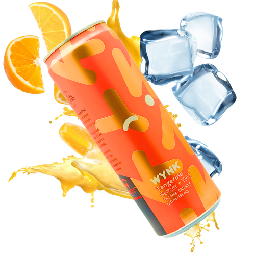 Wynk seltzer supplement facts label ingredients hemp extract