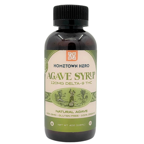 Hometown Hero Agave THC Syrup - 120mg Hometown Hero Agave THC Syrup - 120mg