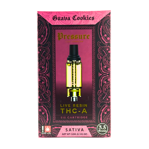 Guava Cookies Pressure 3.5g THCA vape cart