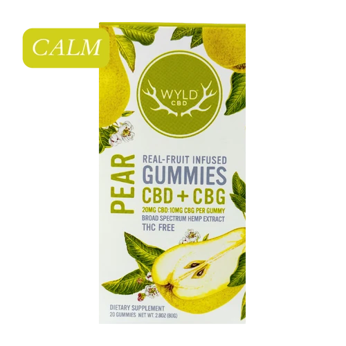 Wyld Pear CBG 10mg Broad Spectrum Daytime Focus