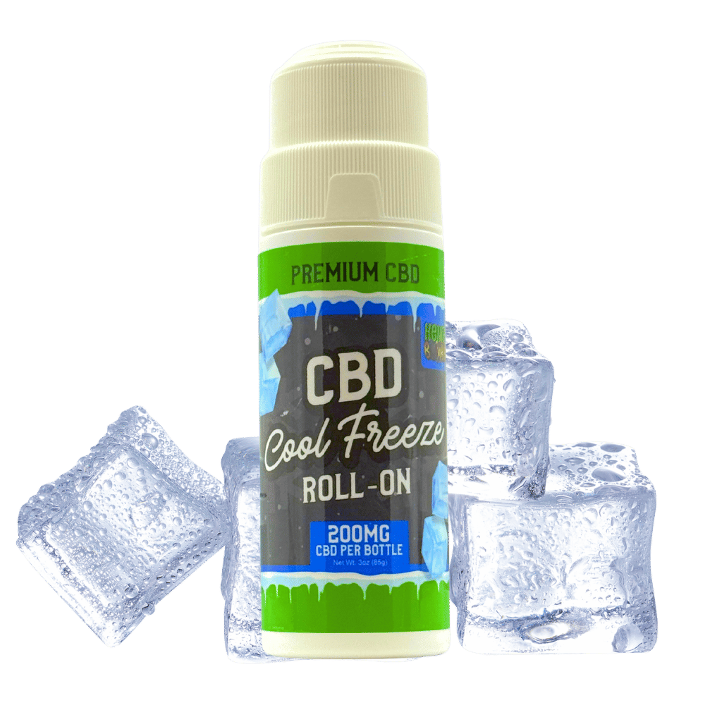 Hemp Bombs CBD Roll-On 200mg – Cooling Relief for Pain & Sore Muscles