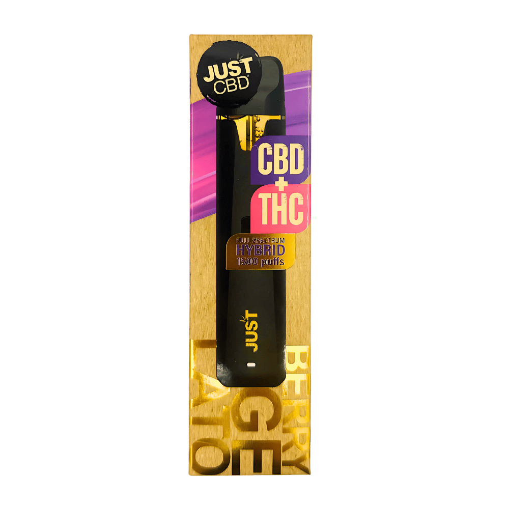 JustCBD 1500mg CBD+THC Disposable Vape Hybrid