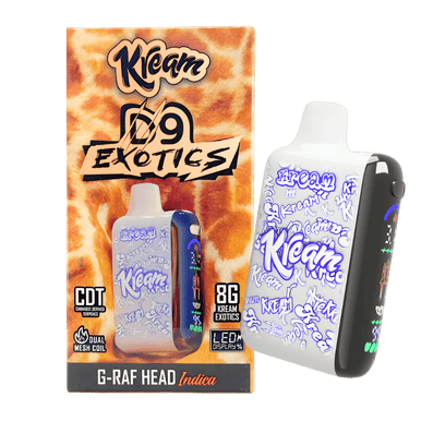 Kream D9 Exotics Disposable 8g $34.99