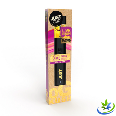 JustCBD OG Kush Vape Pen – 1000mg Full-Spectrum CBD
