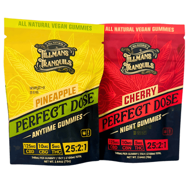 Tillmans Tranquils Perfect Dose Gummies 25:2:1 | Premium THC & CBD