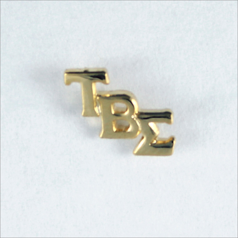 ΤΒΣ Monogram Lapel Pin