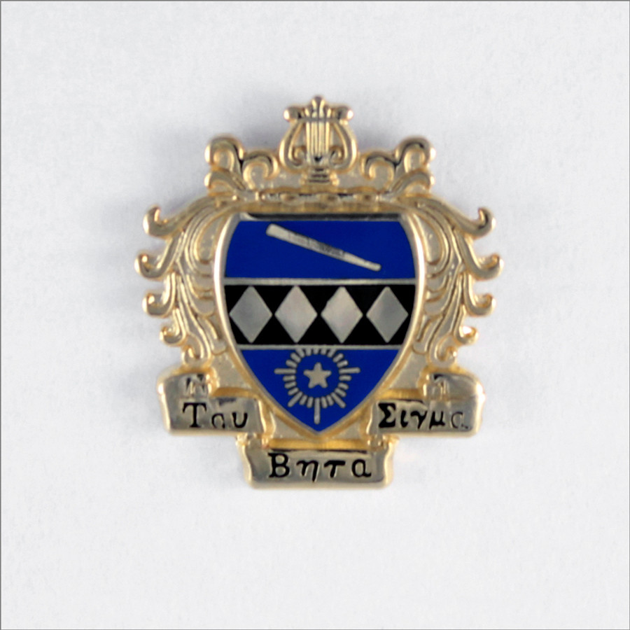 ΤΒΣ Large Crest Recognition Pin