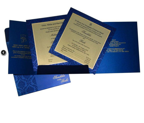  Wedding Invitation - 1214 (Set of 25)