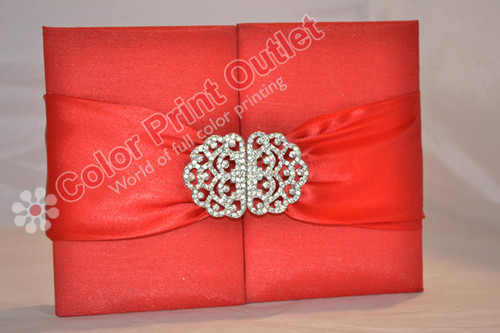 Satin Box Invitation --- DSC-94