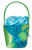 Blue & Green Flower Basket 