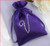 100 Personalized Diamond Letters 4x6 Satin Favor Bags