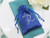 100 Personalized Diamond Letters 5x7 Satin Favor Bags