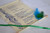 Peacock theme Scroll Program Book / Menu scroll - CSP-04 (Set of 25) - Feather scroll program book