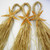 Starfish and Raffia Hanger - Set of 10
