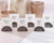 ANTIQUE FAN PLACE CARD HOLDER (SET OF 6)