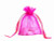 Fushia Organza Bags