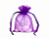 Purple Organza Bags