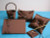 Lovely Double Hearts Collection - Chocolate