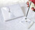 White Lace Guest Book with Pen Set 
