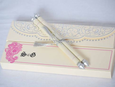 Multi color/Multi culture stylish Medium Scroll in a Box (Set of 25) - FREE SHIPPING ANYWHERE IN USA - SMSB-002
With tassel decoration