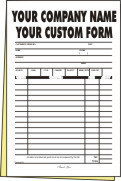 14”x8.5” LEGAL SIZE FORMS - (2 -  Part) -  500