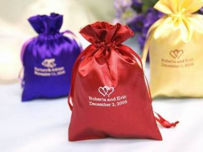 Personalized Satin 4x6 Bags-100 Count