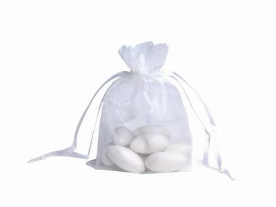White Organza Bags