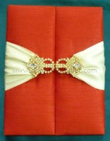 Satin/Silk Folio Invitation --- DSC--118