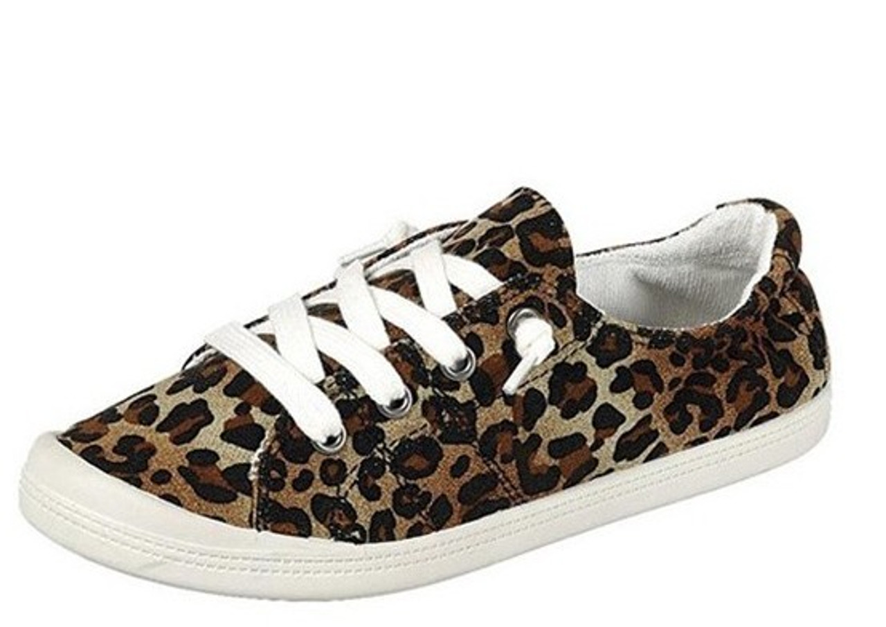 Leopard Sneaker - Longhorn Fashions