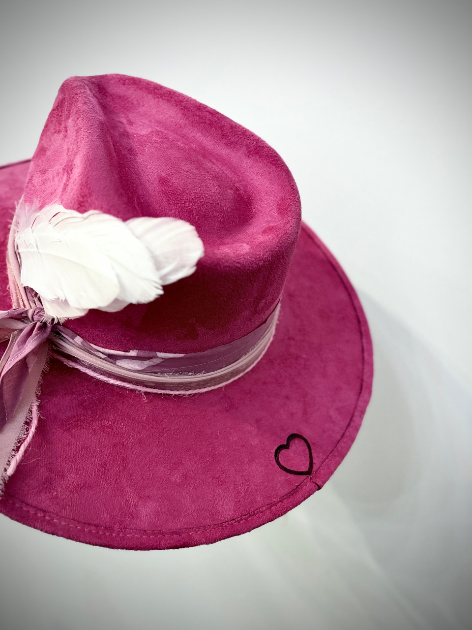 Pretty in Pink---DIY Hat Kit (Wide Brim) - Longhorn Fashions