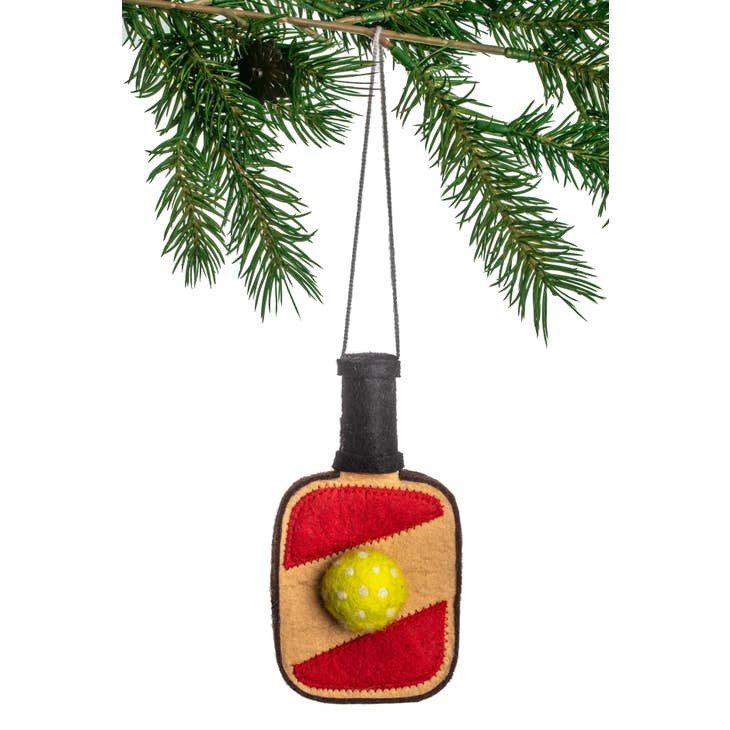 Pickleball Paddle Ornament Longhorn Fashions
