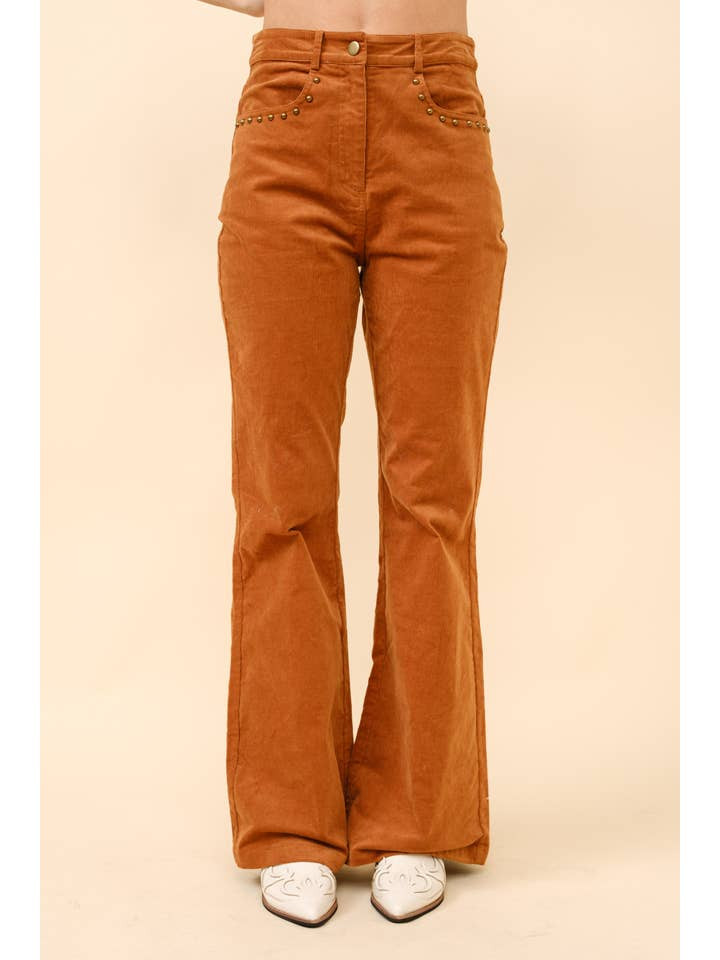 Burnt Orange Corduroy Pants
