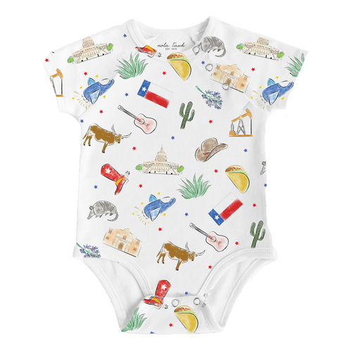 Texas Organic Cotton Onesie Texas Organic Cotton Onesie