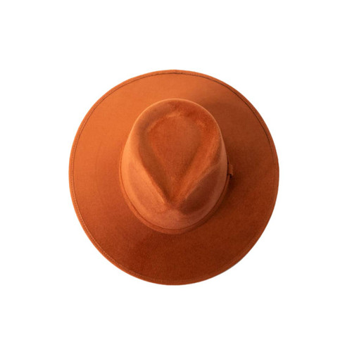 Burnt Orange Suede Hat Burnt Orange Suede Hat