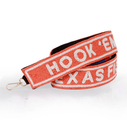 Hook 'Em Texas Fight Strap