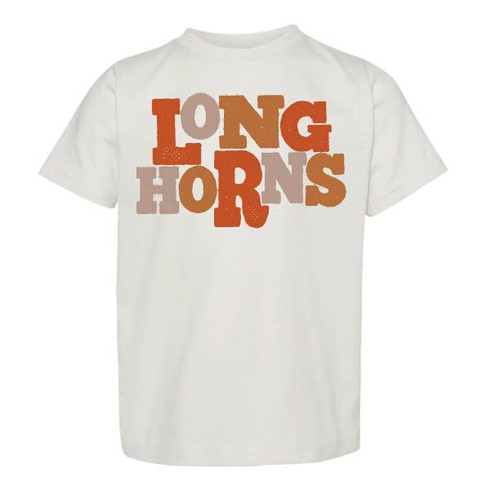Longhorns Tee For Kids