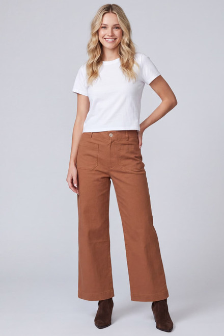 Burnt Orange Pants Front Pockets