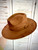 Chestnut Brown Vegan Suede Hat
