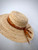 Burnt Orange Oversized Straw Hat