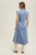 Denim Button Down Midi Dress