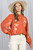 Cotton Long Sleeve Shirt White Embroidery