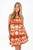 burnt orange dress