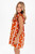 Burnt Orange Aubrey Dress