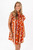 Burnt Orange Aubrey Dress